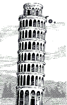 Пизанская падающая башня